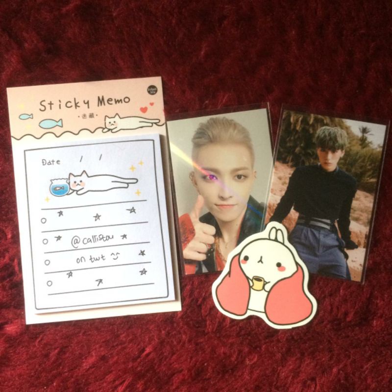 ATEEZ PC/Photocard Choi san Ep 1 & Hongjoong YGlobal