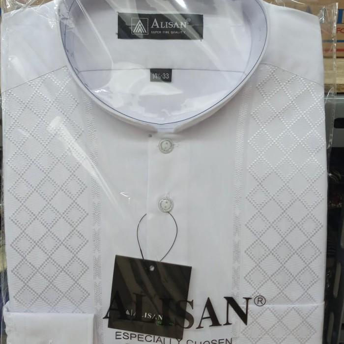Koko Alisan Doby Putih Tangan Panjang