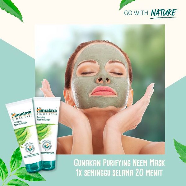 Himalaya Purifying Neem Mask | Masker Wajah 50mL 100mL 150ml