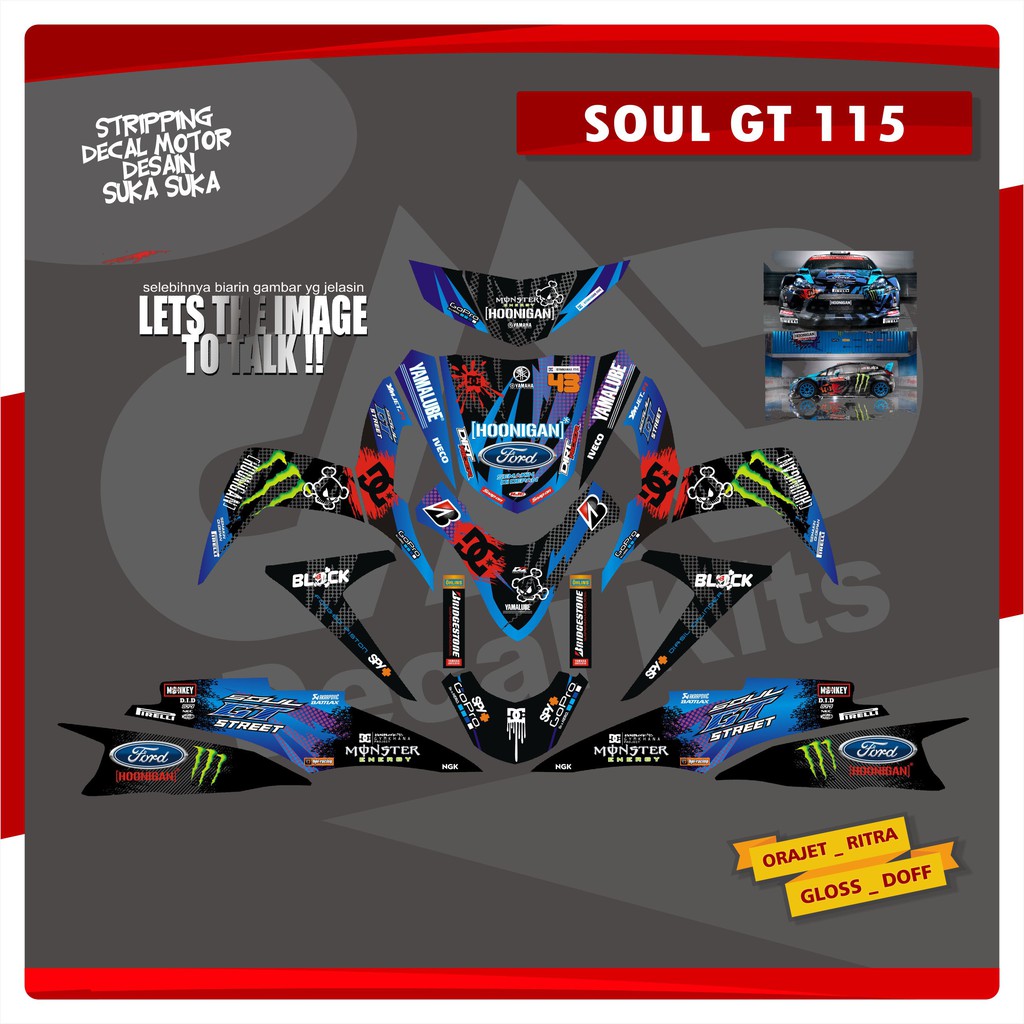 stiker soul gt decal soul gt stiker mio soul gt decal mio soul gt stiker soul gt 115 KENBLOCK 43