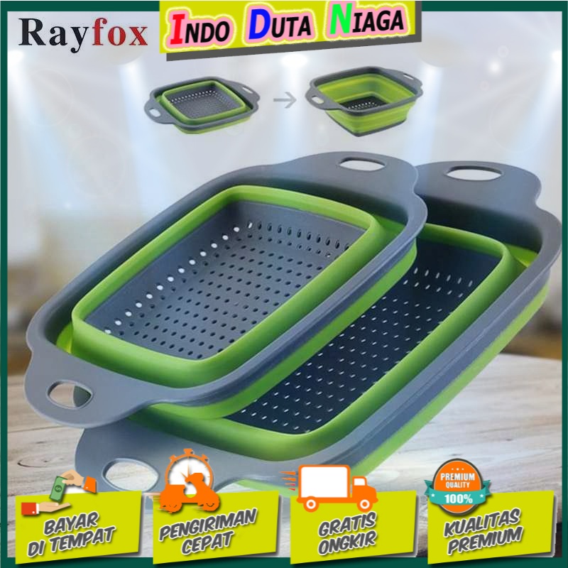 Rayfox Keranjang Saringan Lipat Drain Basket Collapsible - DP0155