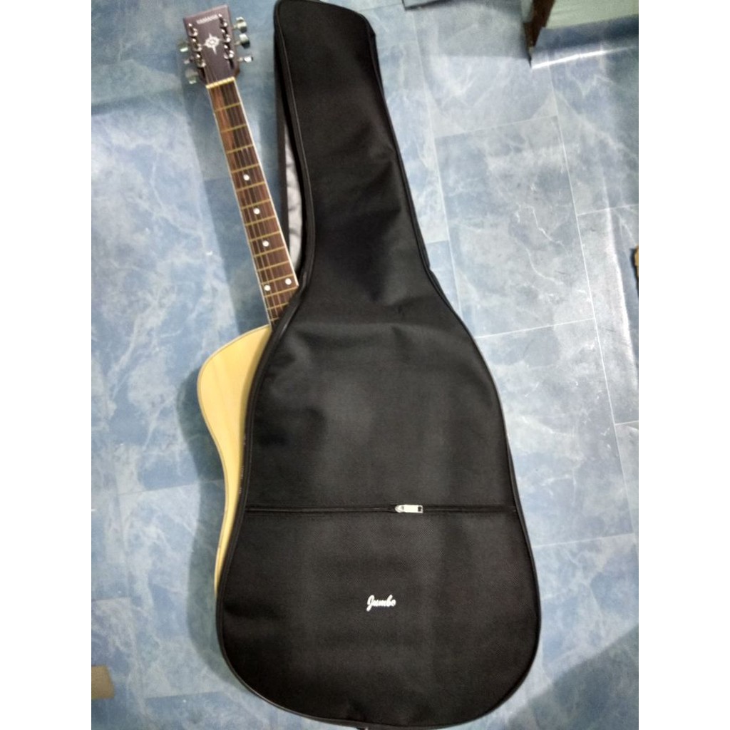 Tas Gitar Jumbo Semi Gigbag Bahan KANVAS Jakarta Murah Sarung Softcase