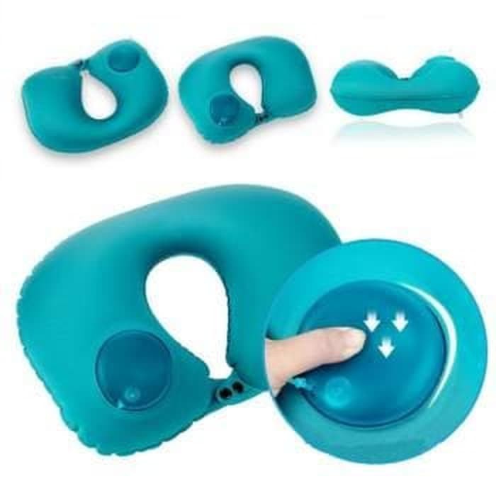 BANTAL LEHER TRAVEL NECK PILLOW INFLATABLE SOFT NECK