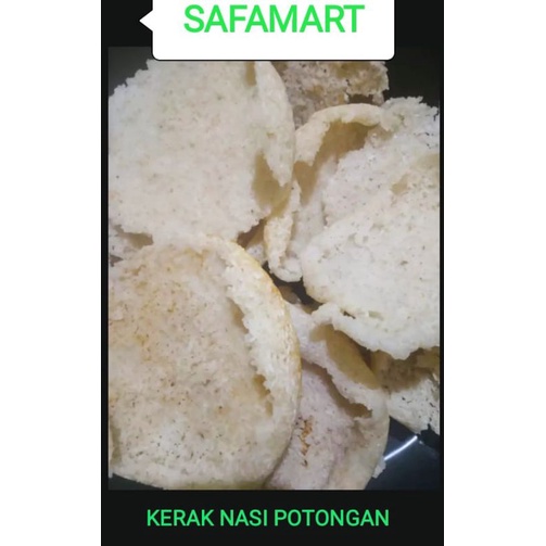 

KERAK NASI POTONGAN 1 KG (GRATIS BUBLE WARP & MASAKO AYAM)