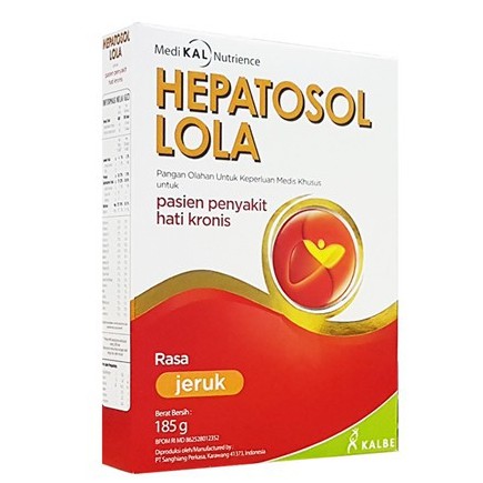 

SUSU HEPATOSOL LOLA 185 GRAM