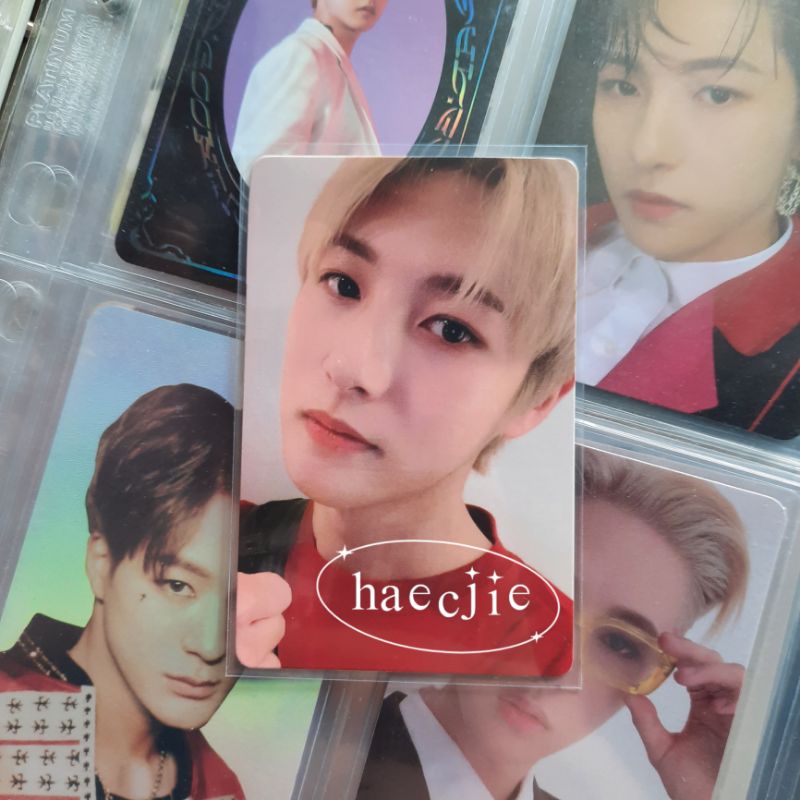 Official Photocard NCT Dream Renjun benefit Hot Sauce Video Call event round 2 Yizhiyu yzy vc bene