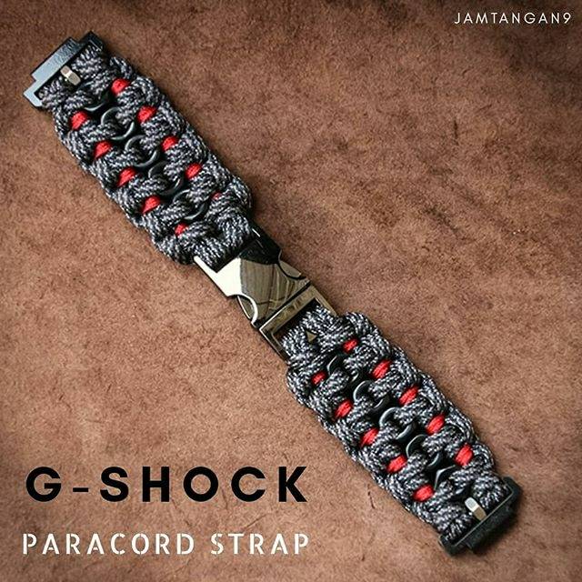TALI JAM TANGAN PARACORD CUSTOM G-SHOCK
Hex Nut Paracord Strap