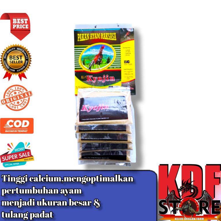 Kyojin Pakan Ayam Raksasa - 1 Renteng isi 5 - 190 gr