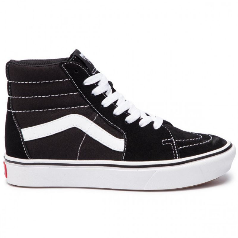 VANS SK8 HI COMFYCUSH BLACK WHITE ORIGINAL