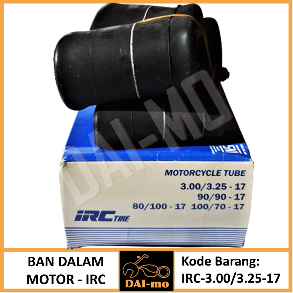 Ban Dalam Motor 90 90 17 | 80 100 17 | 100 70 17 atau 300 325 17 IRC Ring 17 | 300/325-17 | 90/90-17