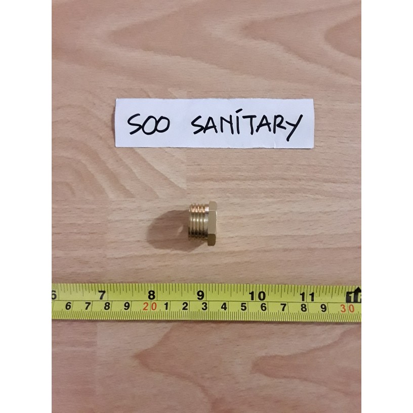 Verlop Ring 1/2" x 1/4" Kuningan