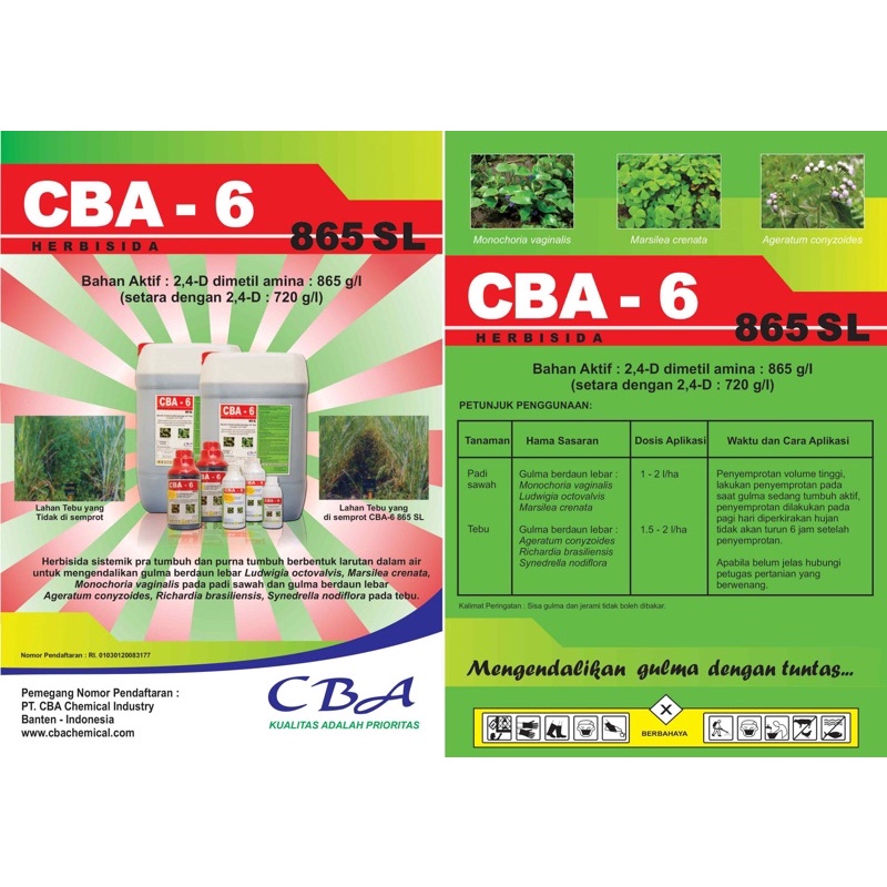 CBA - 6 865 SL UKURAN 200 ML