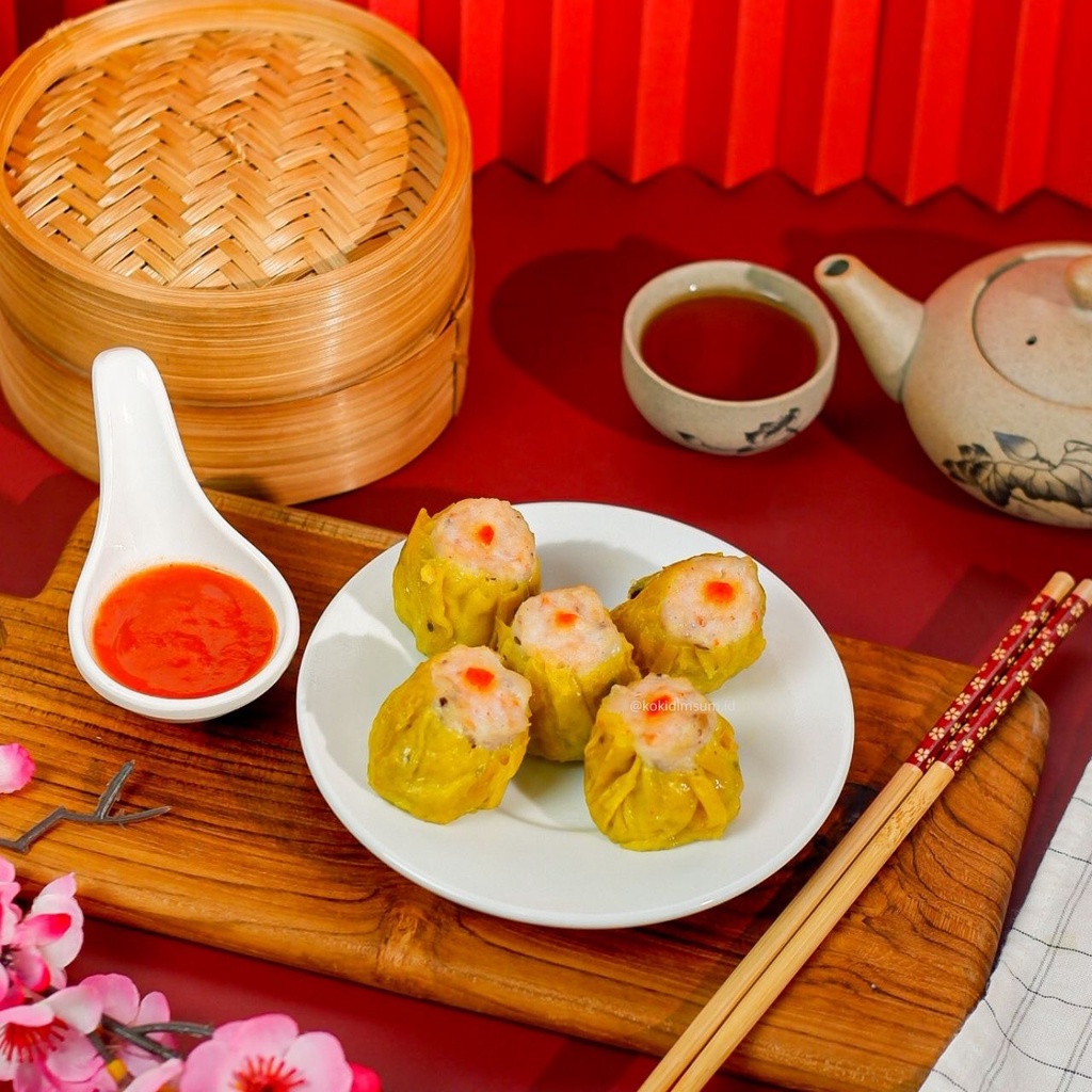 

[WAJIB COBA] DIMSUM FROZEN Siomay Ayam isi 18 pcs