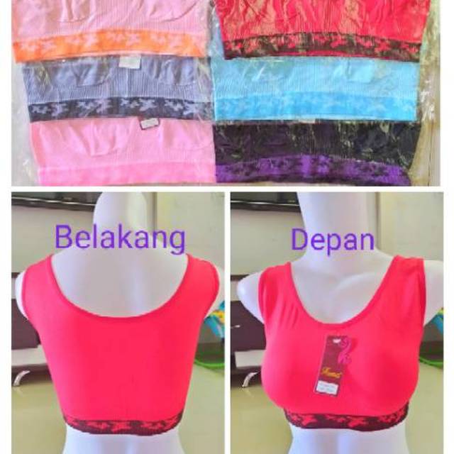 Miniset rajut/miniset tanpa busa/bra miniset wanita dewasa/miniset sport bra