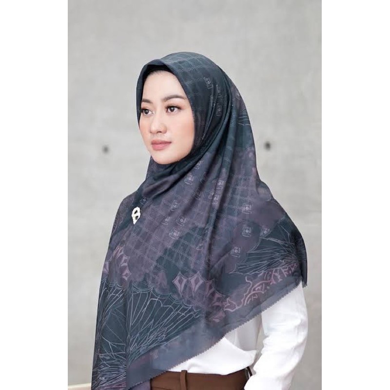 BUTTONSCARVES MEDINA - Navy XL (syari)