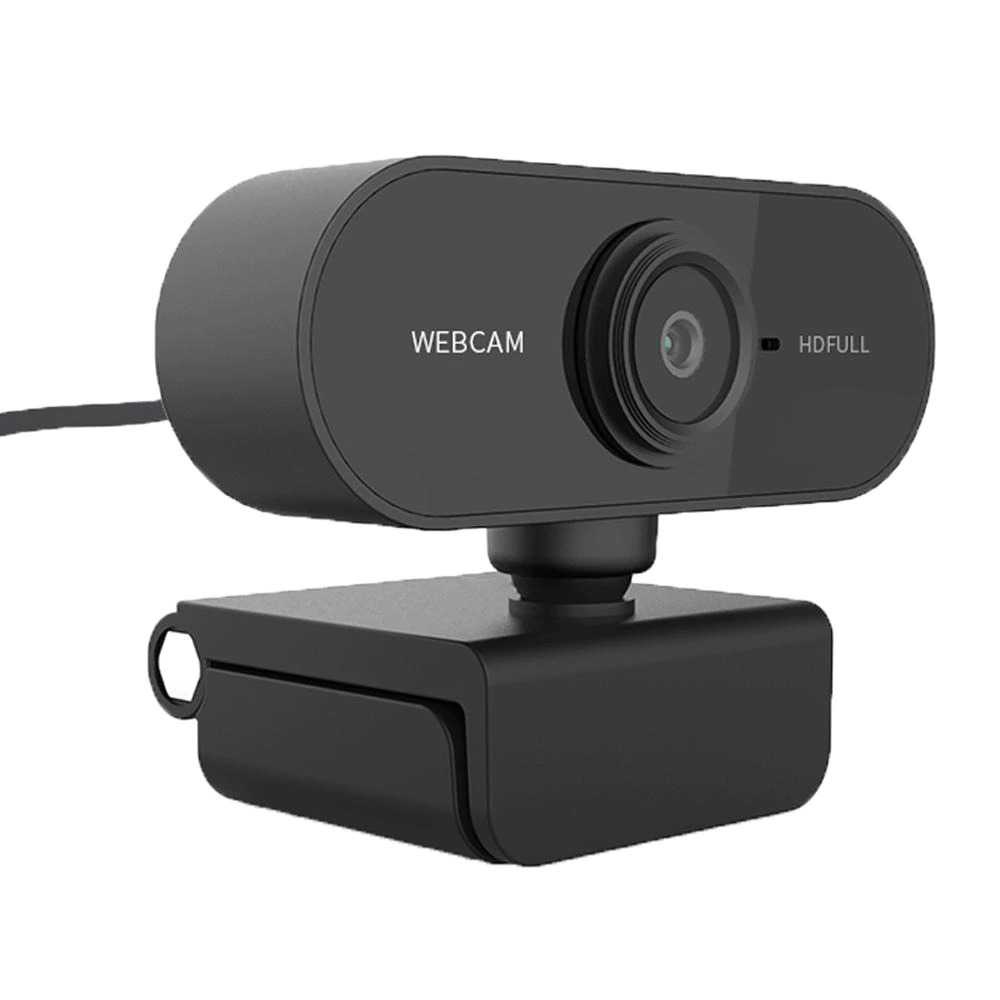 (100% BARANG ORI) Taffware HD Webcam Desktop PC Video Conference 1080P with Mic - F37