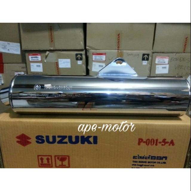 SILENCER KNALPOT FU 150 IMPORT THAILAND  14310-25G20-000 ORIGINAL SUZUKI