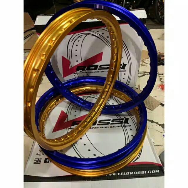 Velg/Pelek Rossi Alloy Ring 17 ukuran 140 Sepasang Motor Universal