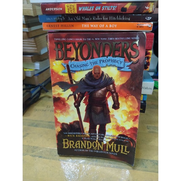 BEYONDERS CHASING THE PROPHECY BRANDON MULL BOOK THREE
