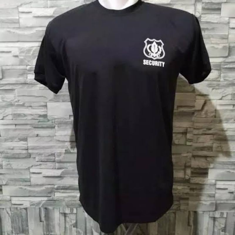 Kaos Security / Satpam Logo Depan Belakang