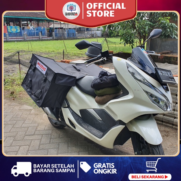 Tas motor NMAX tas kurir tas samping motor PCX tas angkut barang tas delivery tas sales