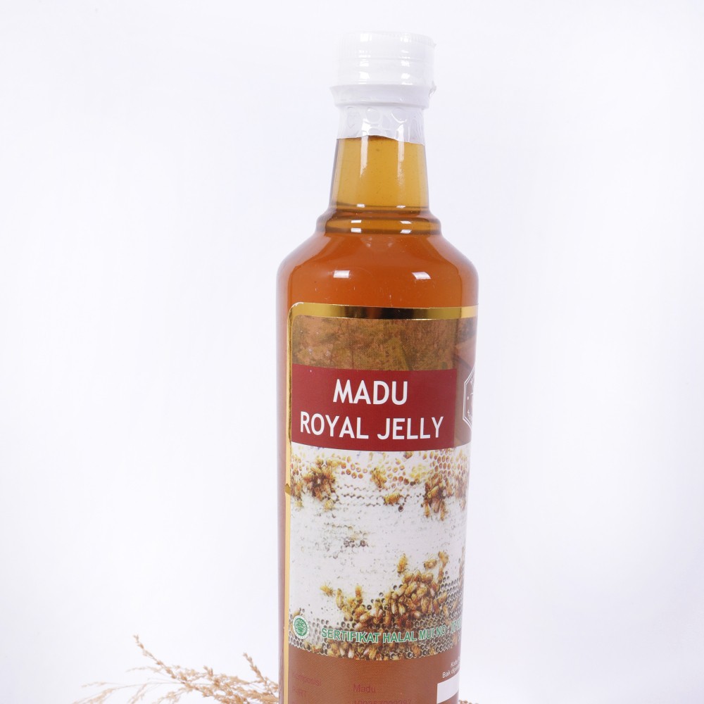

Madu Asli Murni Royal Jelly 2 IN 1 (madu murni + royal jelly / susu ratu lebah) Botol Kaca 450 gr