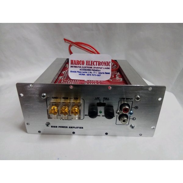 KIT BASS TUBE SUBWOOFER 12Volt Mp3