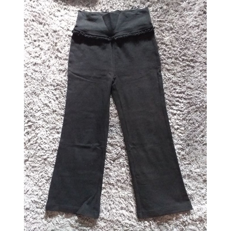 Preloved legging anak perempuan model cutbray size 4y
