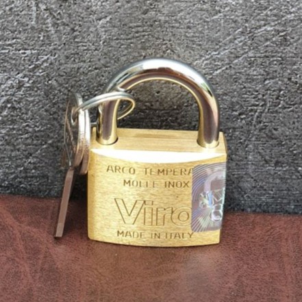 Gembok Viro 40mm Gepeng