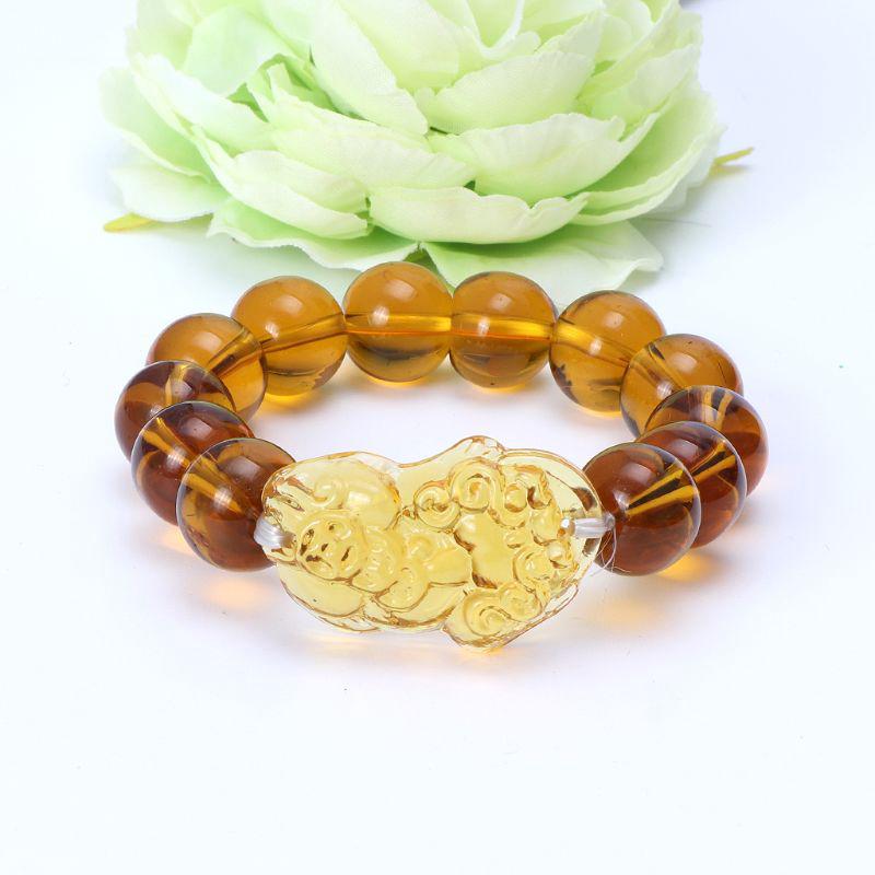  Gelang  Pi Xiu Natural Citrine Stone GP17 Shopee Indonesia