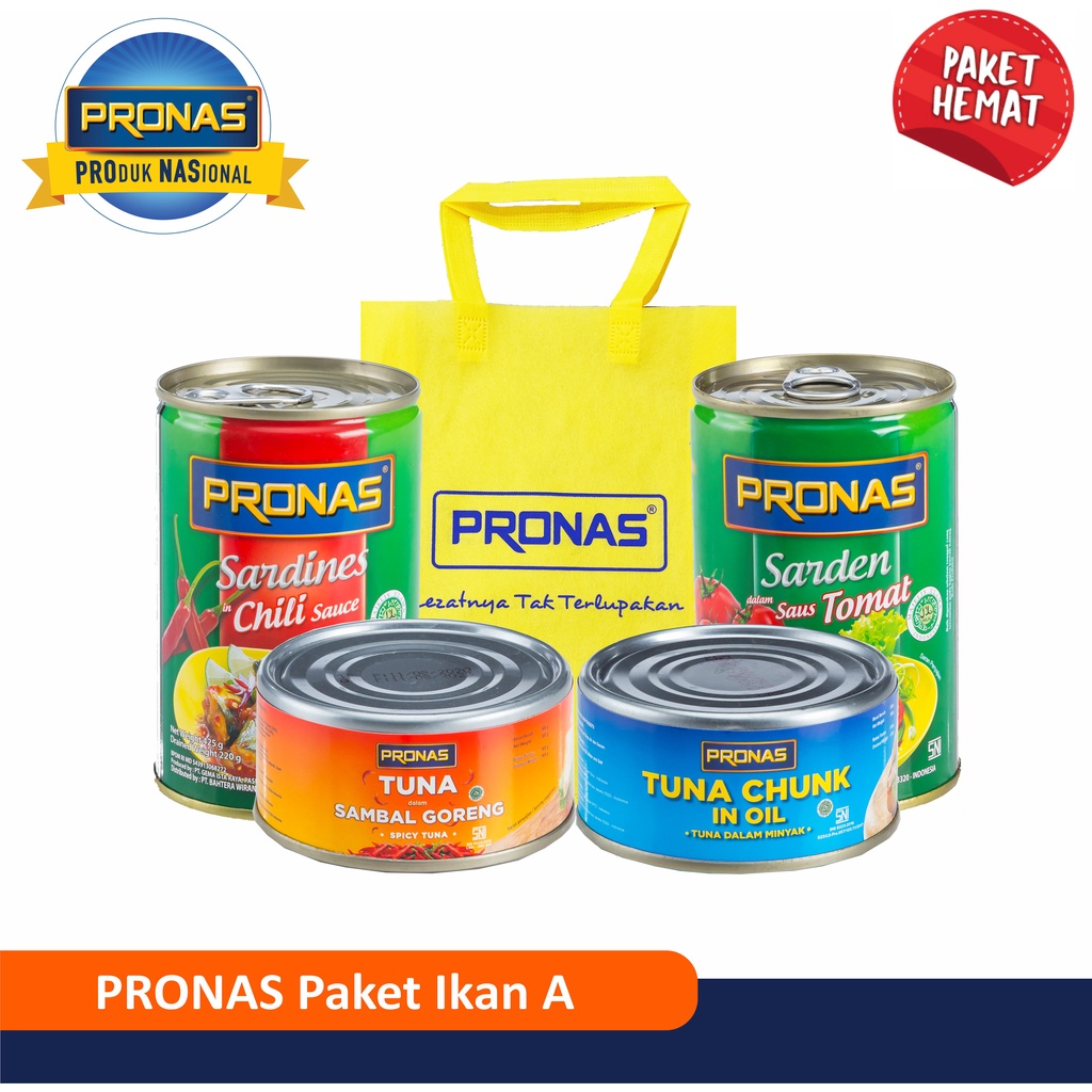 

PRONAS Paket Ikan A Free Tote Bag