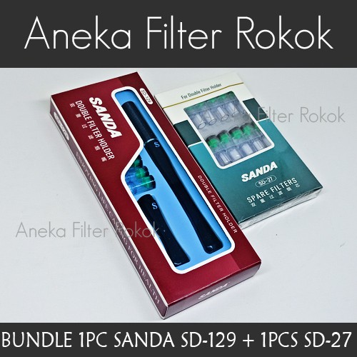 Paket Bundle Filter Sanda SD 129 Dan Refill Sanda SD 27