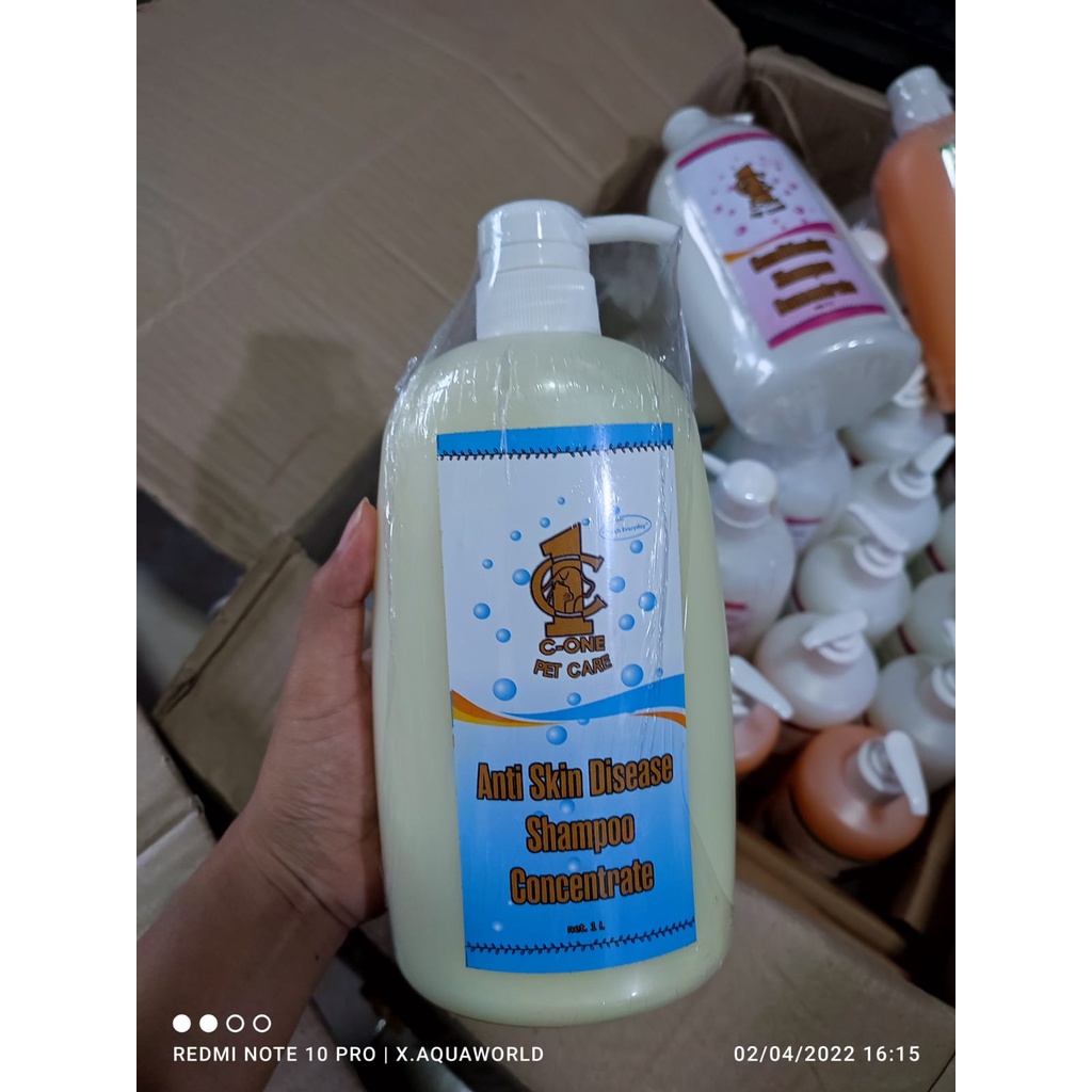 C ONE - Shampoo Pet Care Cat/Dog (ANTI SKIN DISEASE) - 1L