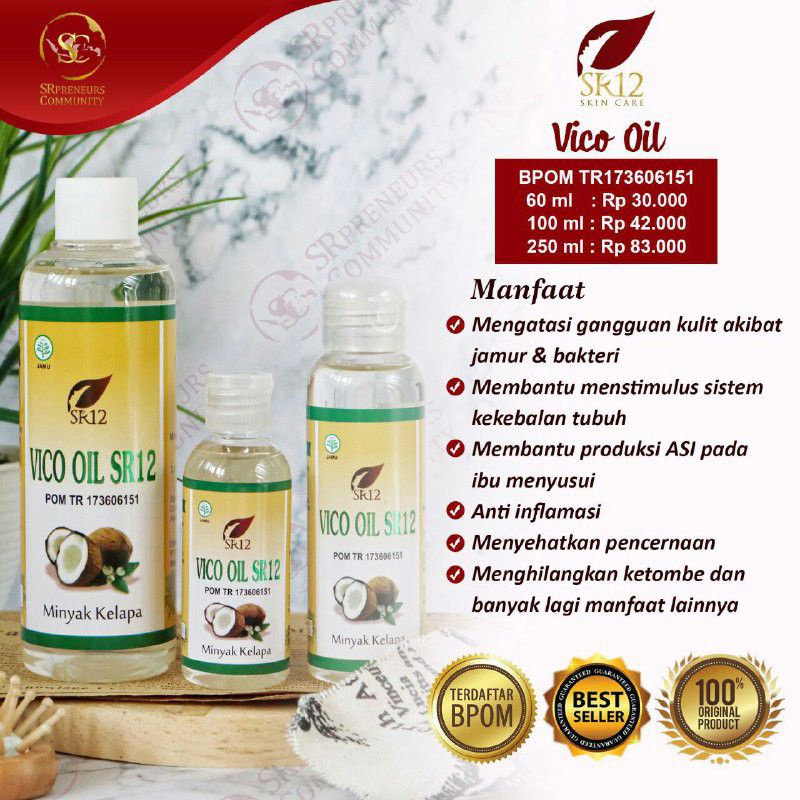 TERLARIS!!! VICO SR12 / OBAT GEMUK & DIET / MENGATASI KETOMBE