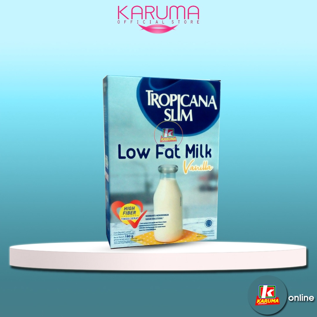 

TROPICANA SLIM MILK LOW FAT VANILLA 180GR