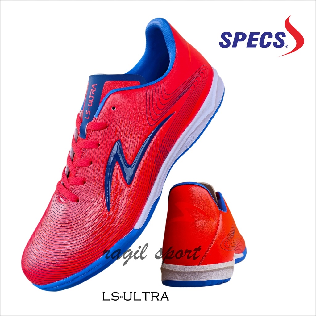 SEPATU FUTSAL SPECS ACCELERATOR INFINITY SUPER SIMIC lightspeed (BISA COD)-ULTRA MERAH
