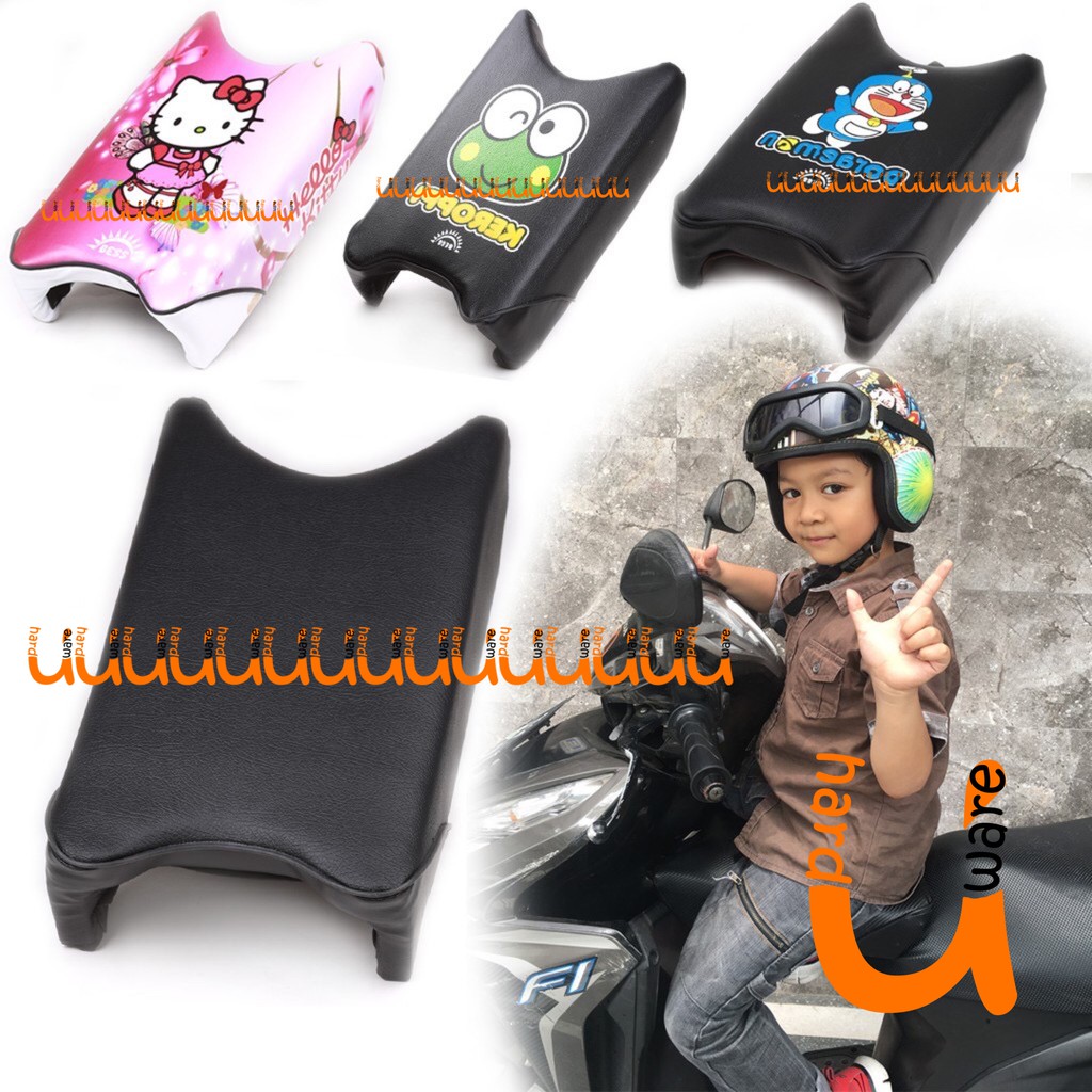 FREE BUBBLE WRAP. JOK PORTABLE MULTIFUNGSI KURSI BONCENGAN MOTOR ANAK/ JOK SADEL MOTOR