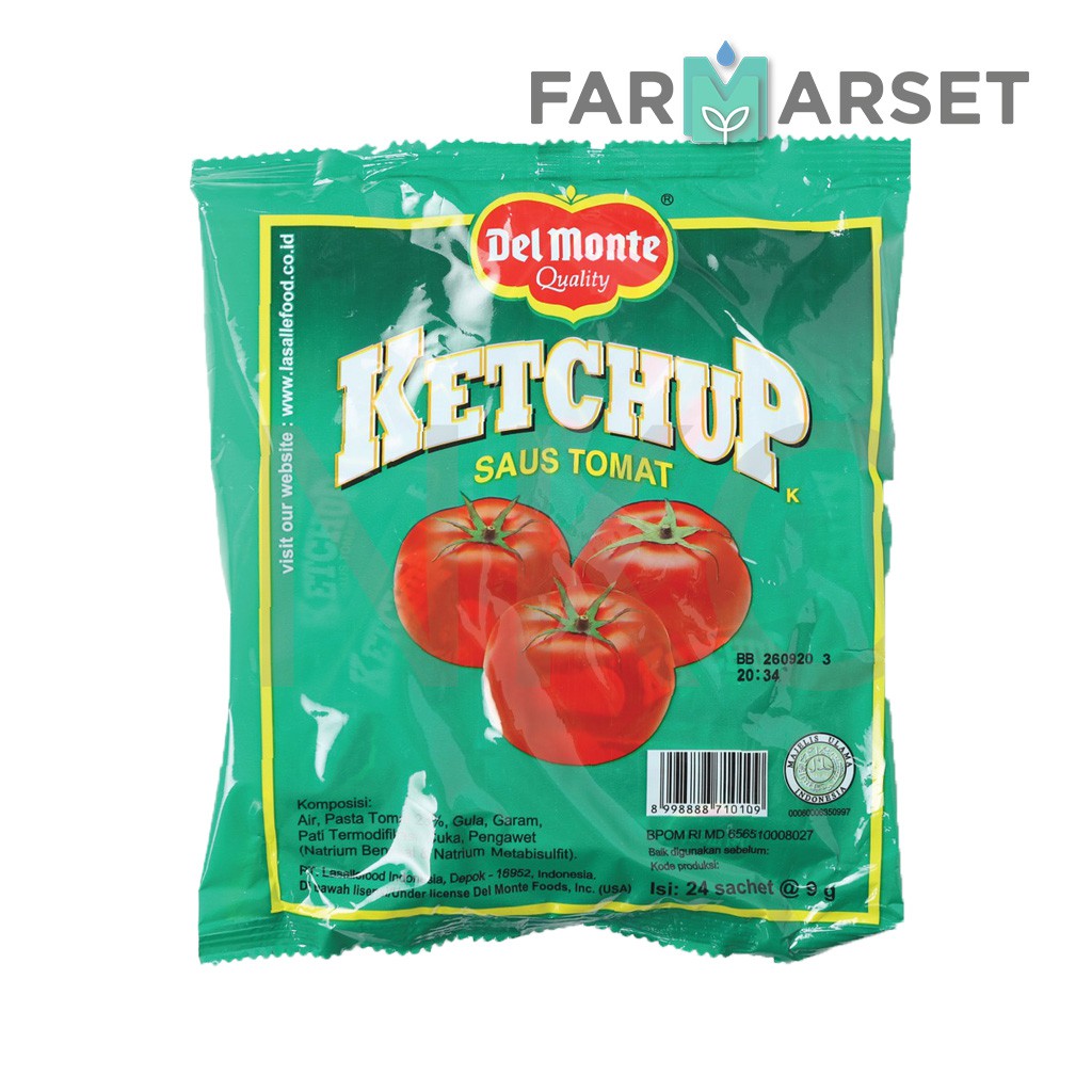 

[BANDUNG ONLY] Delmonte Tomato Sachet 9grx24pcs