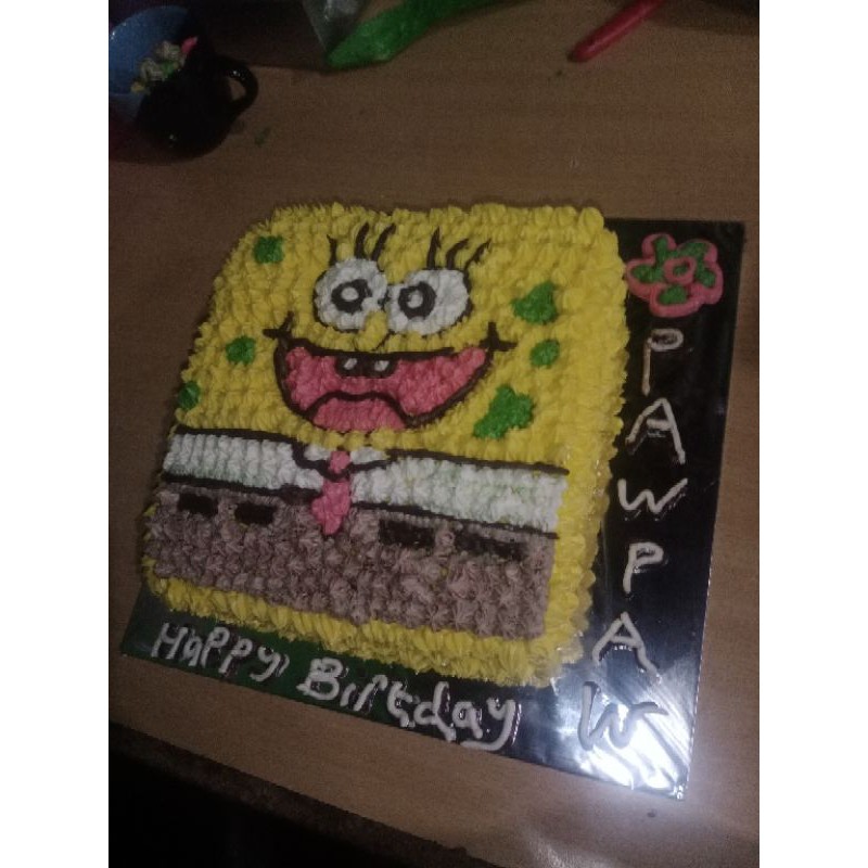 

kue ulangtahun base cake brownies