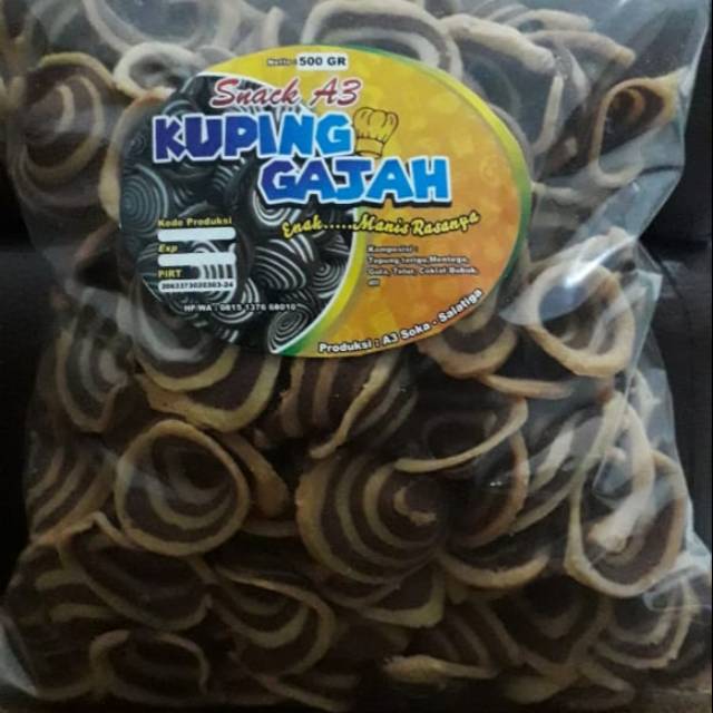 

Kuping Gajah 500gr