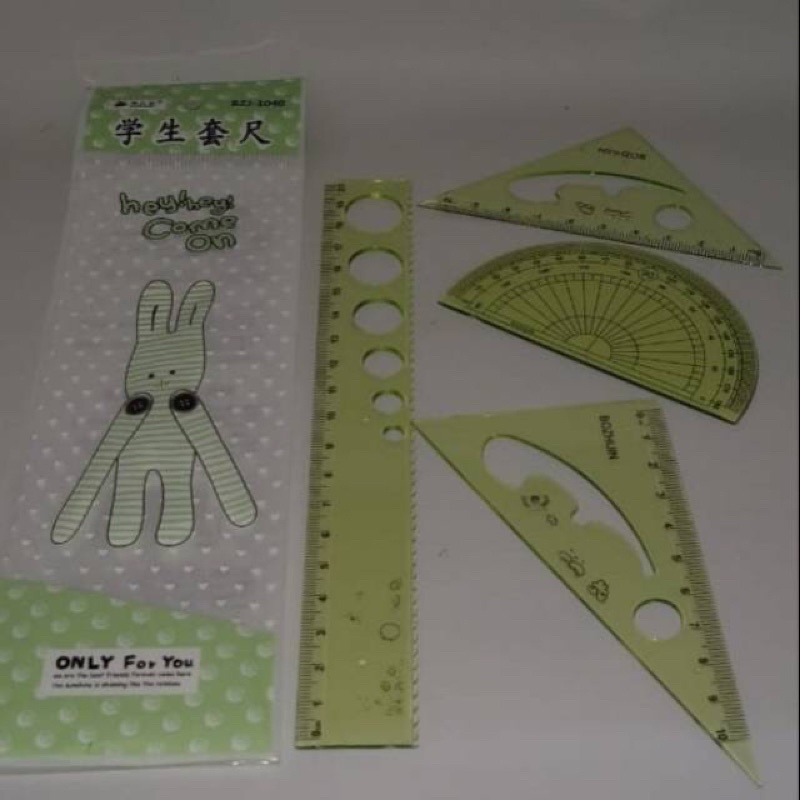 

Set Penggaris Fancy isi 4 pcs
