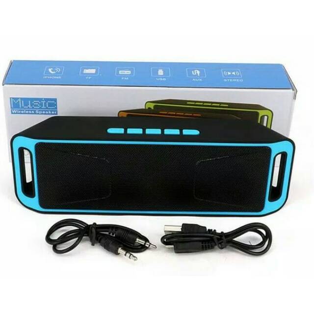 Speaker Bluetooth S208 Megabass Stereo A2DP