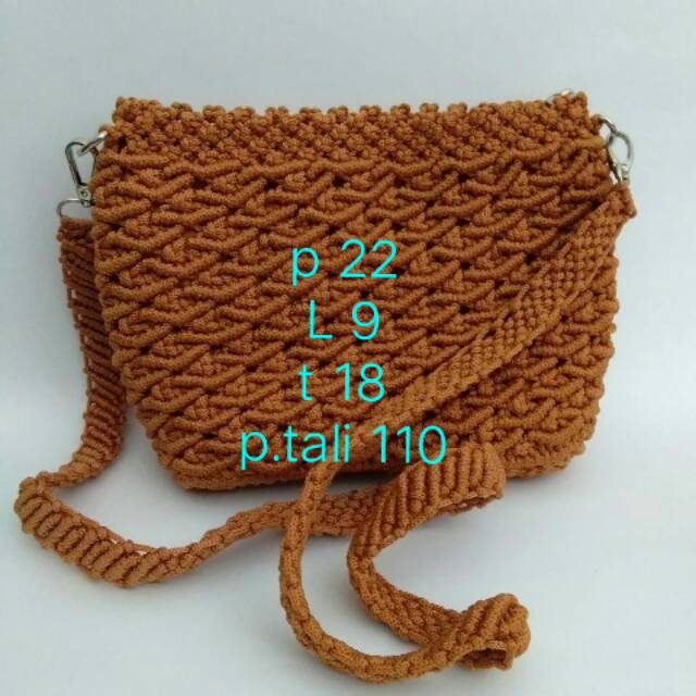 Tas selempang tali kur