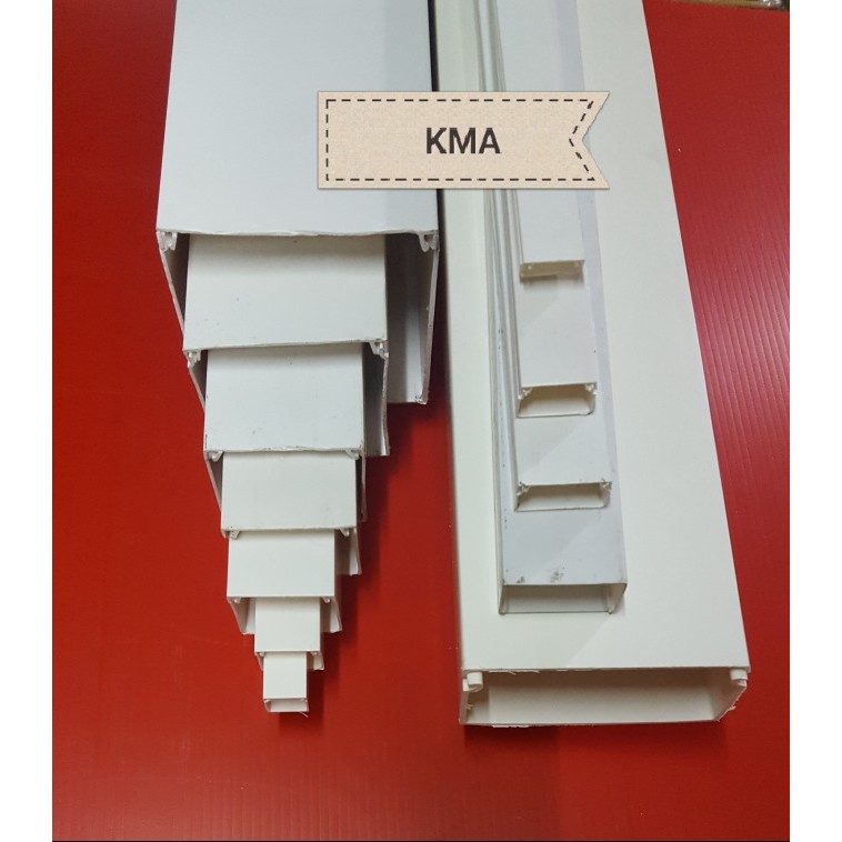 Kabel Duct 40x60mm / Trunking 40x60mm / Wiring Duct 40x60mm / Duct Tutup 40x60mm/40 x 60 - 2.9Meter