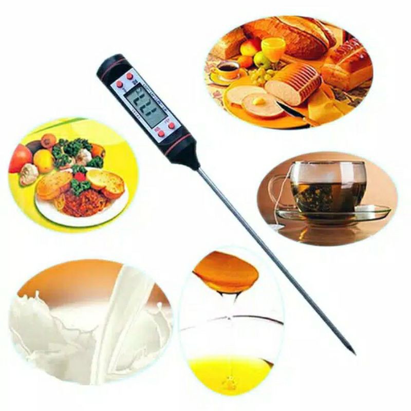 thermometer digital for making candle lilin termometer masak oven buttercream edible gold topper