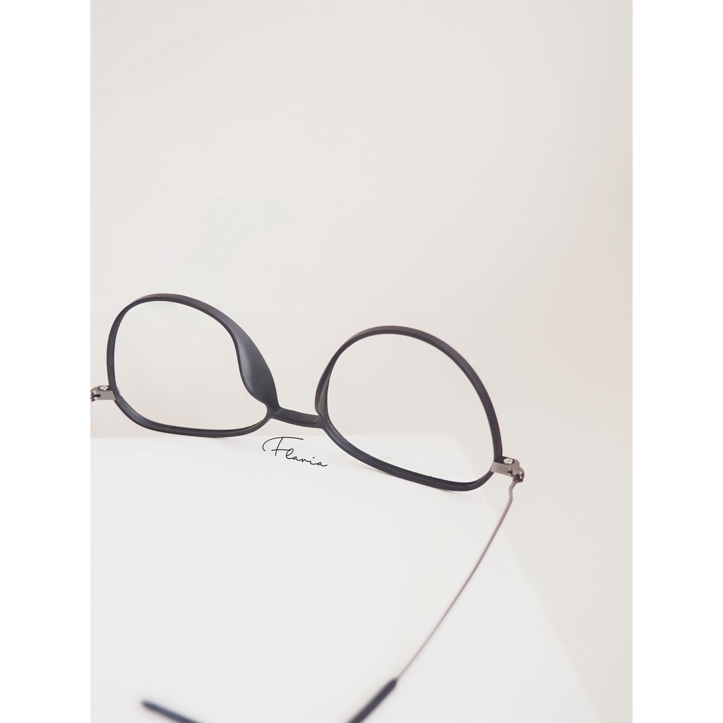 Flavia Eyewear - Kacamata Sherion Oval Elastic (custom minus, photochromic, blueray, bluechromic dan photobrown)