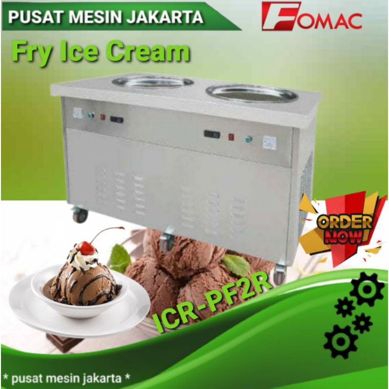 ICR-PF12R FRY ICE CREAM MESIN ES KRIM ROLL / ES KRIM GORENG FOMAC