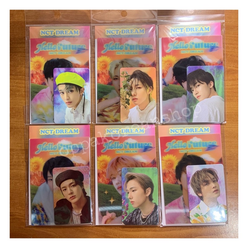 [READY] NCT Dream Hello Future MD 3D Lenticular Set Jeno / Jaemin / Jisung / Haechan / Renjun / Mark