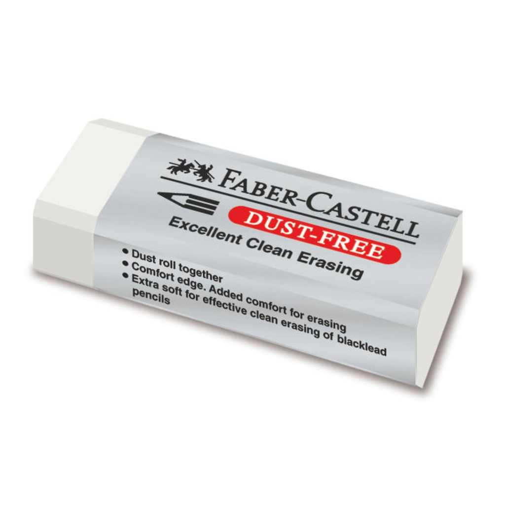 

PENGHAPUS Faber-Castell Eraser Dust Free White