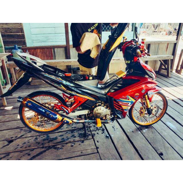 Striping Transparan Jupiter Mx Exciter